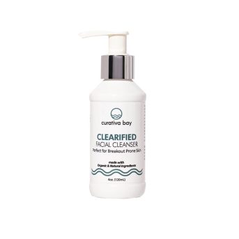 Clearified cleanser white background